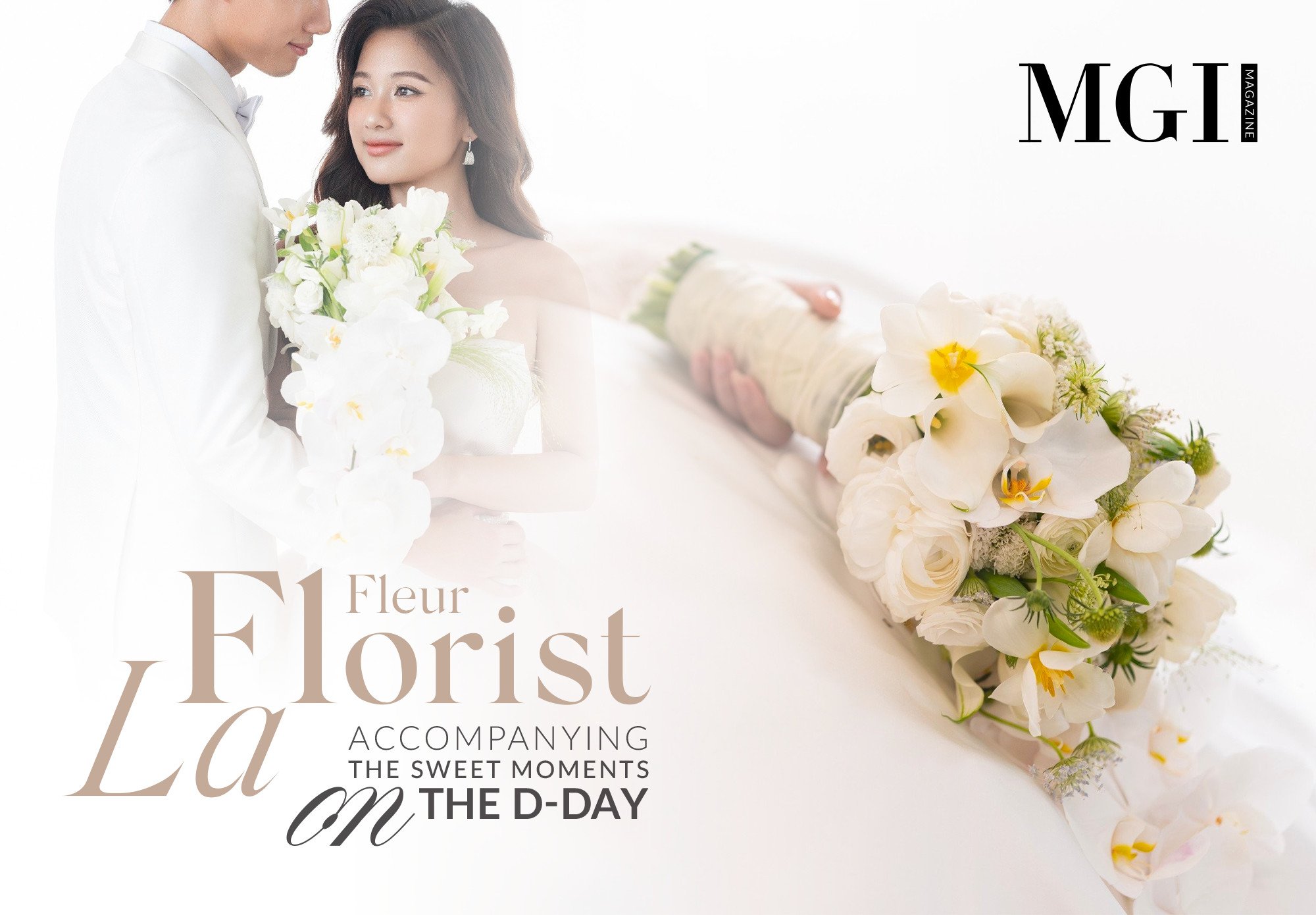 La Fleur Florist accompanying the sweet moments on the D-Day